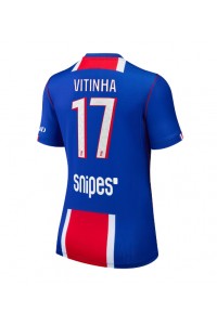 Paris Saint-Germain Vitinha #17 Fotballdrakt Hjemme Klær Dame 2026-27 Korte ermer